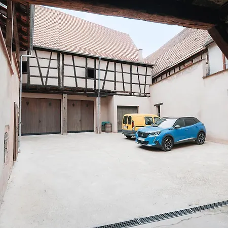 Jango - Au Calme Des Vignes - Parking Privatif & Animaux Bienvenus Dambach